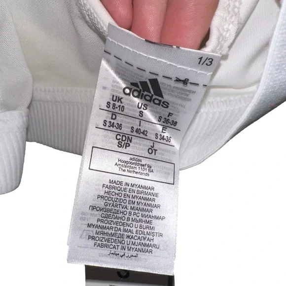 Adidas White Sports Bra - Picture 5 of 13